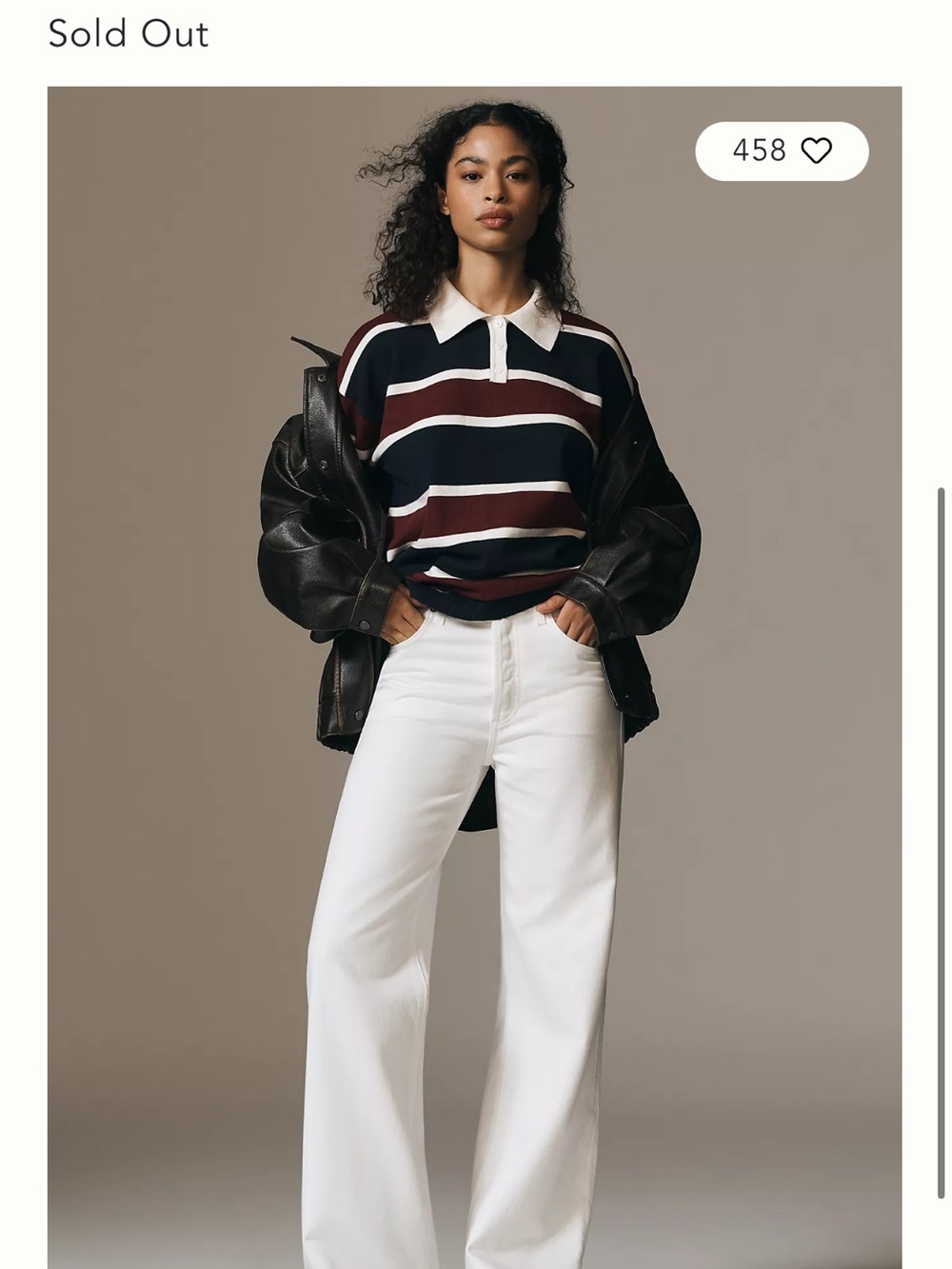 Citizens Of Humanity Cream High-Rise Jeans